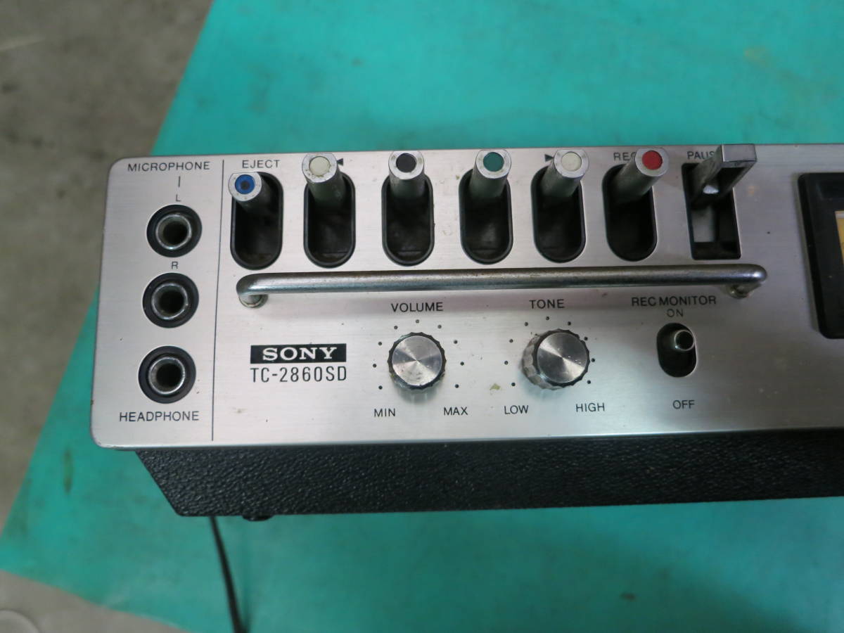 SONY TC-2860SD ポータブルカセットデッキ デンスケ TypeⅢ