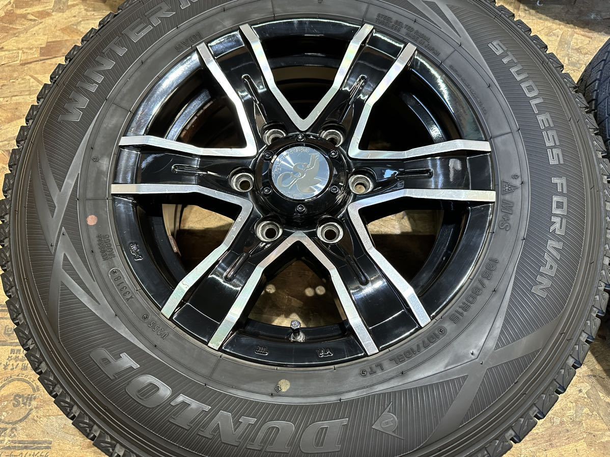 売切☆トヨタ 200系 ハイエース ホイール JSC VIPER 15インチ 6J +33 