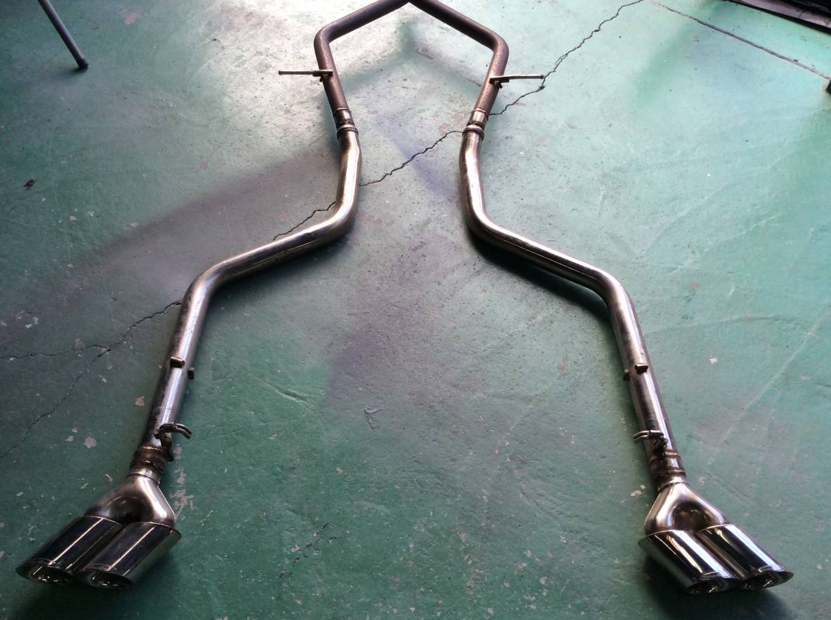 20/21セルシオ後期！オリジナルストレートマフラー！リアピース 20⁄21