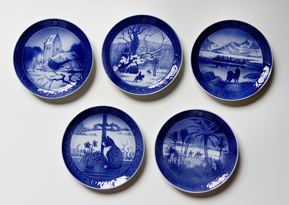 ロイヤルコペンハーゲン イヤープレート クリスマス ROYAL COPENHAGEN