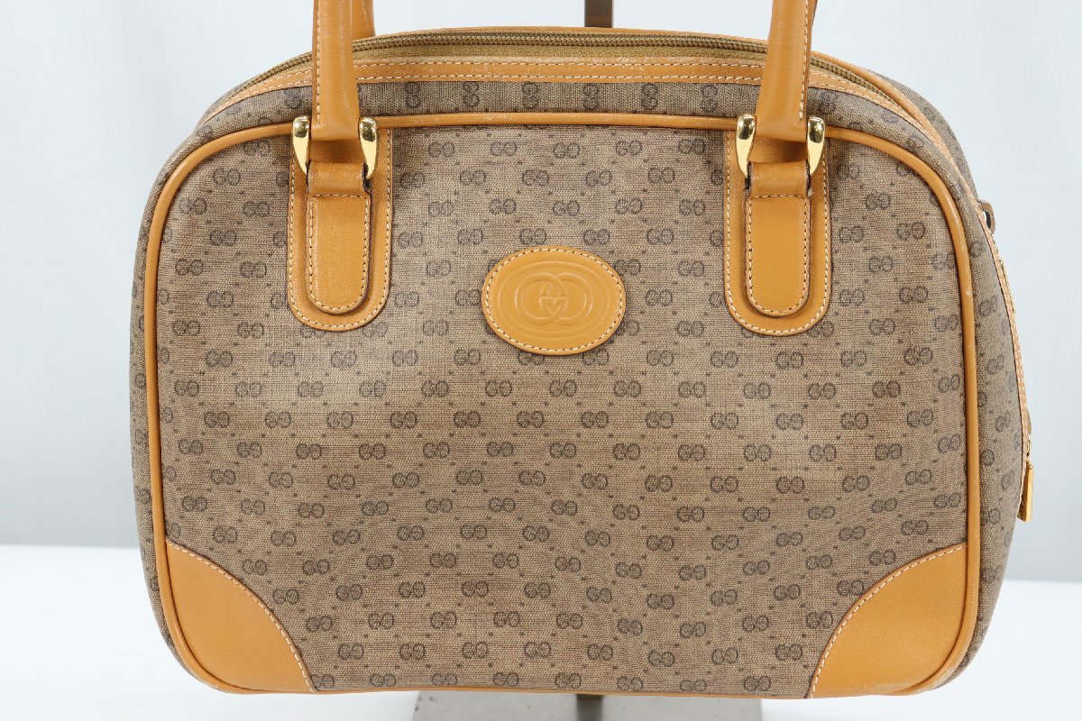 グッチ GGスプリーム GUCCI ミニボストン ハンドバッグ ボストンバッグ 