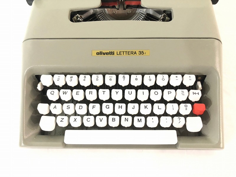 米軍放出品】☆未使用品 タイプライター Olivetti/オリベッティ