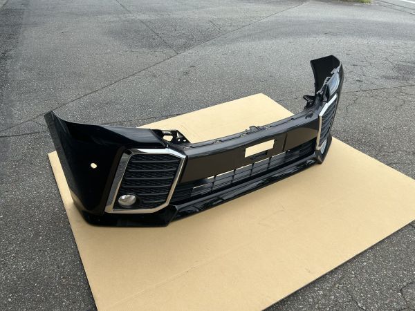 中古品】30ヴェルファイア 前期 純正 フロントバンパー フォグ有 DBA