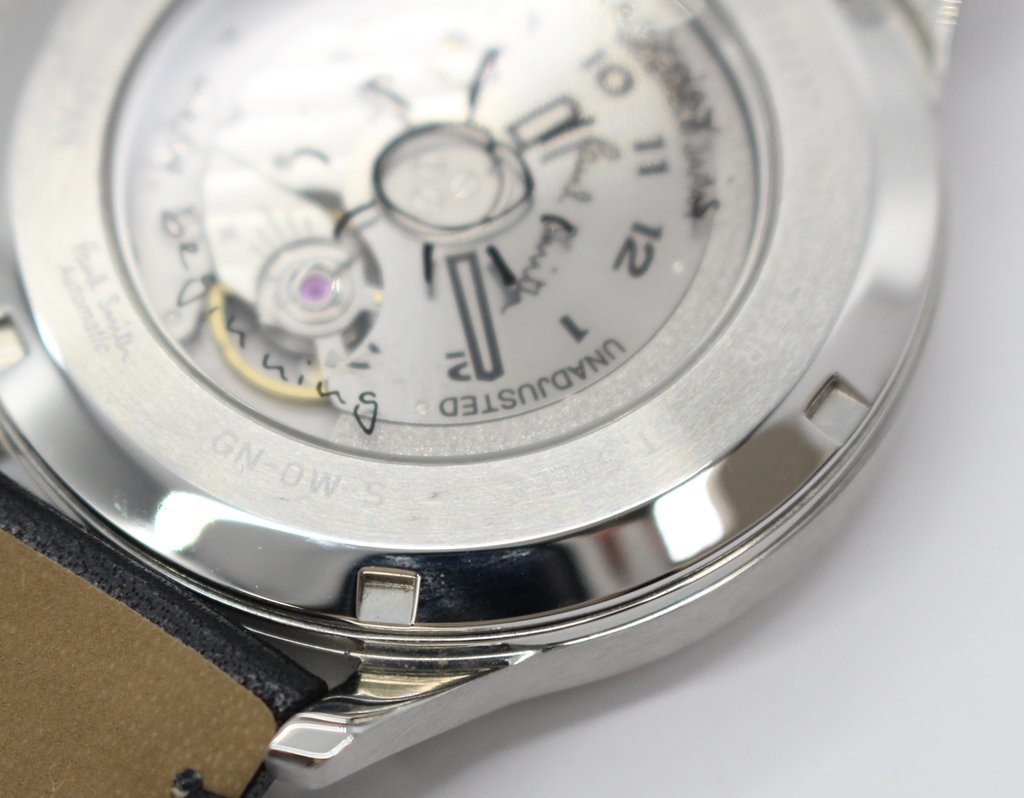 Paul Smith ポールスミス 自動巻き 腕時計 9011-T022596 シルバー文字 