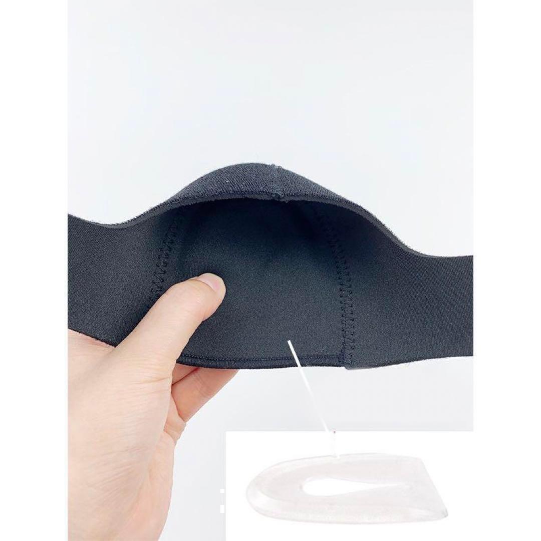 L 2セット かかとサポーター かかと保護カバー 中敷き かかとクッション_10