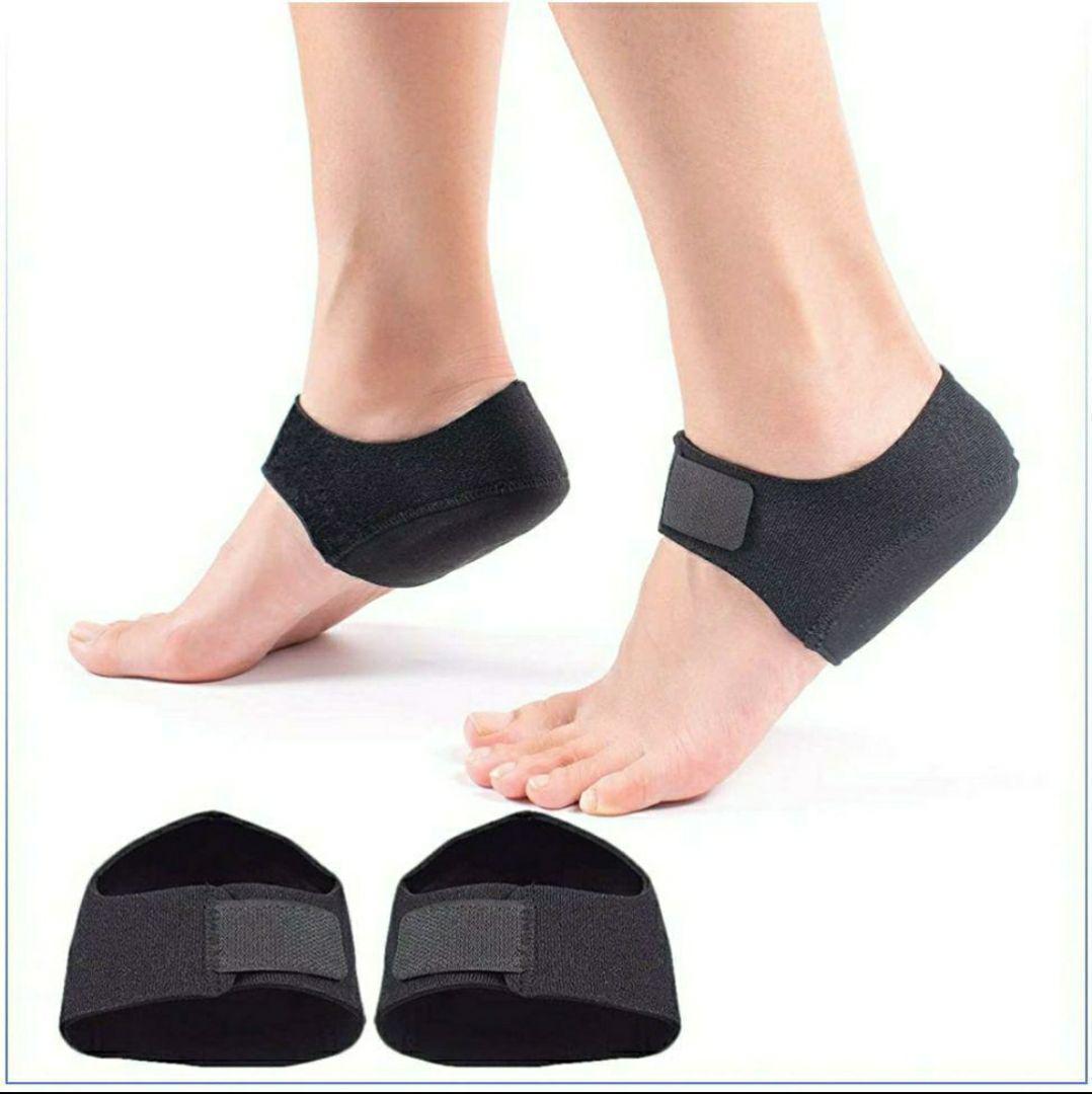 L 2セット かかとサポーター かかと保護カバー 中敷き かかとクッション_4