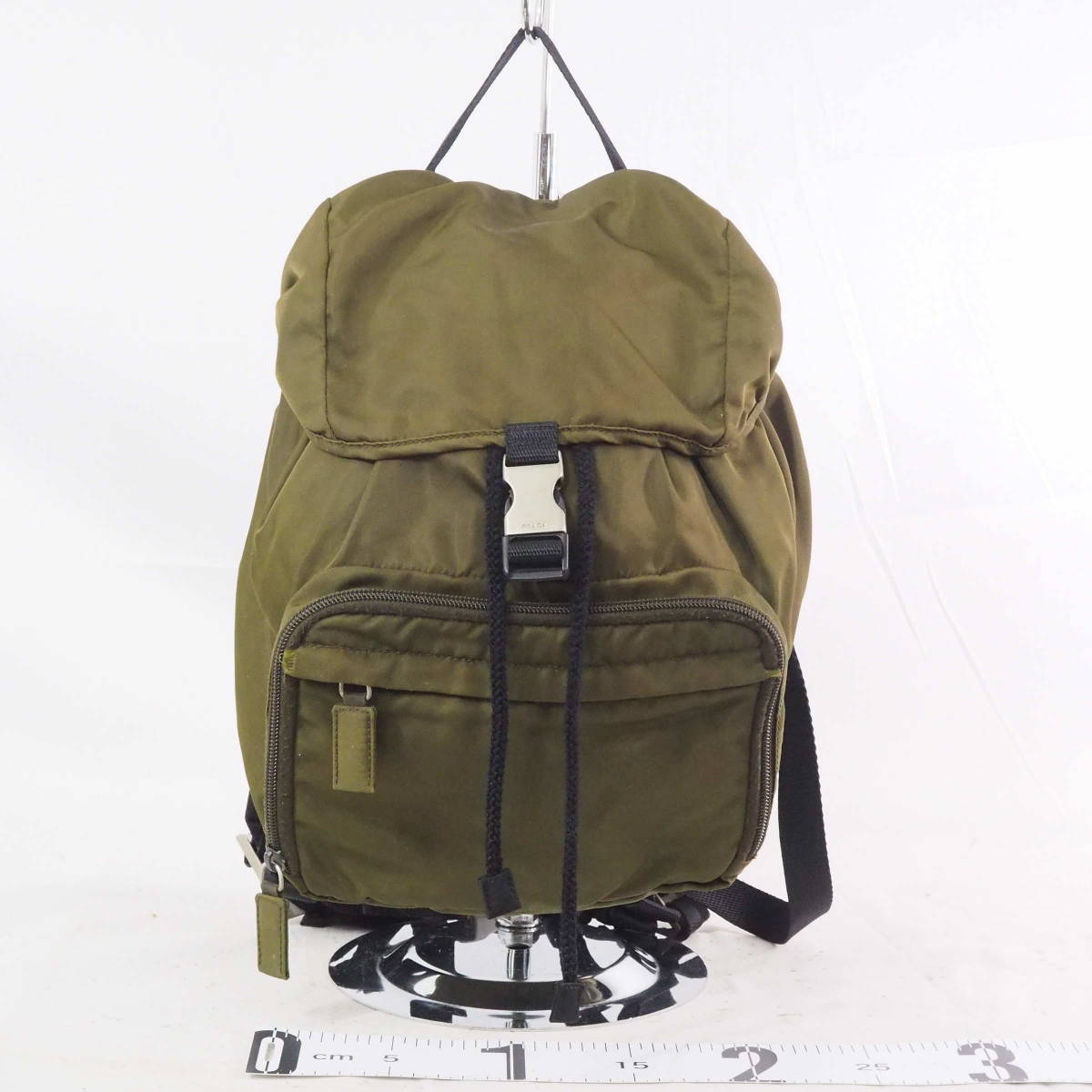 プラダ 三角ロゴ テスート カーキ PRADA MILANO TESSUTO MONTAGN BOSCO 