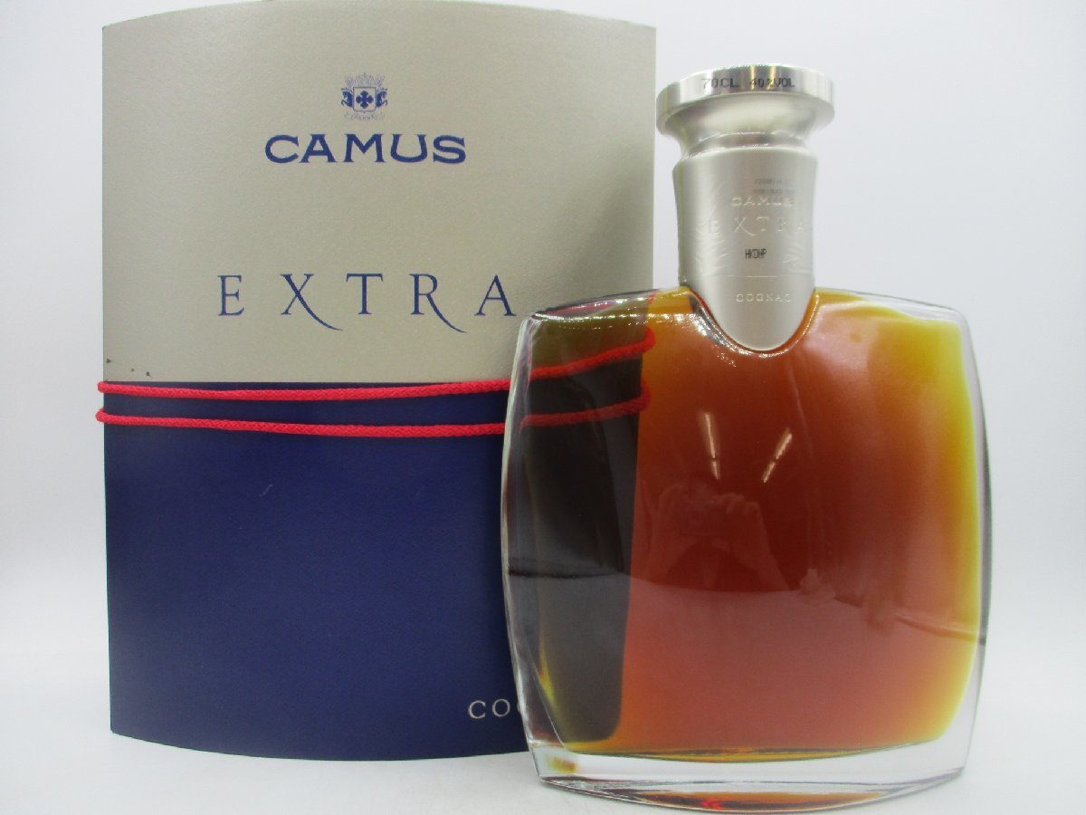 CAMUS EXTRA カミュ エクストラ コニャック ブランデー 箱入 未開封 古酒 700ml 40％ P23924
