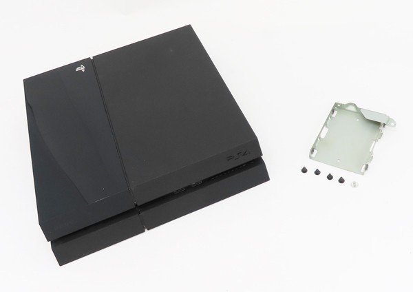 ○ジャンク【SONY ソニー】PS4本体 HDD欠品 CUH-1100A ジェット・ブラック