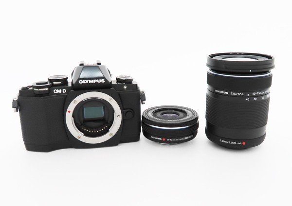 大得価，定番 ◇ジャンク【OLYMPUS オリンパス】OM-D E-M10 EZダブル