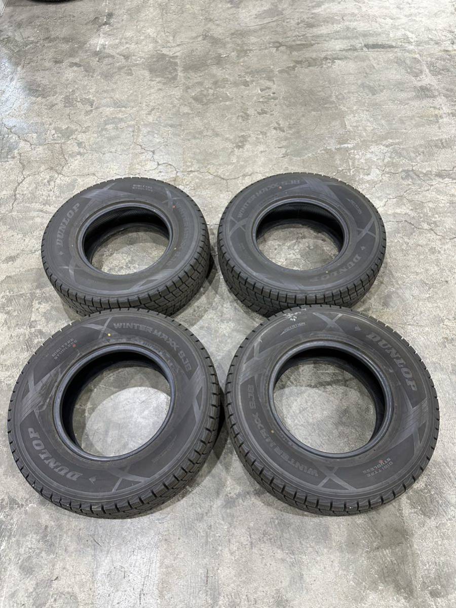 265/70r16 ダンロップ WINTER MAXX SJ8 バリ山 スタッドレス 冬タイヤ
