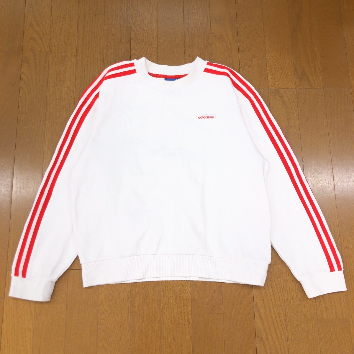 ○adidas originals アディダスオリジナルス ロゴ刺繍 サイドライン 