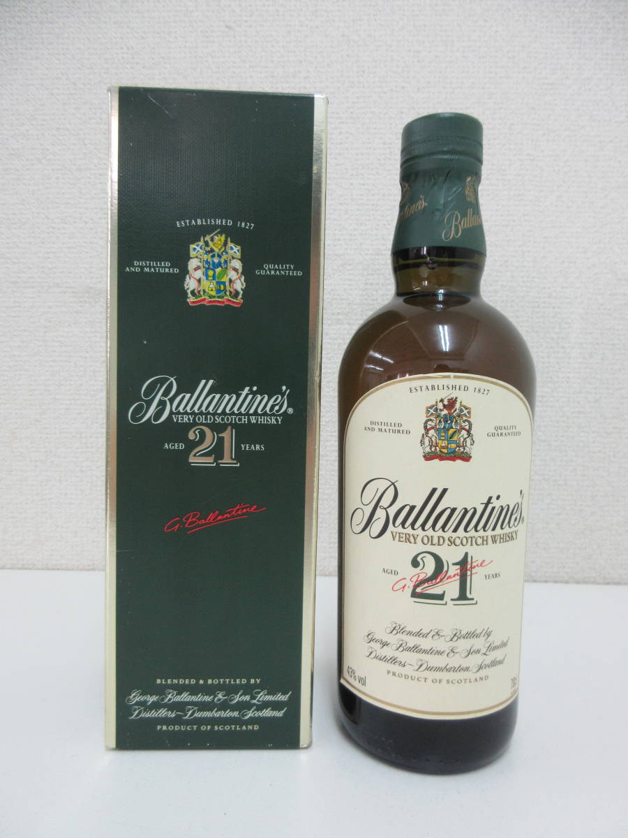 ◇注目! バランタイン 21年 700ml 40％ 箱付き スコッチ 【公式通販】