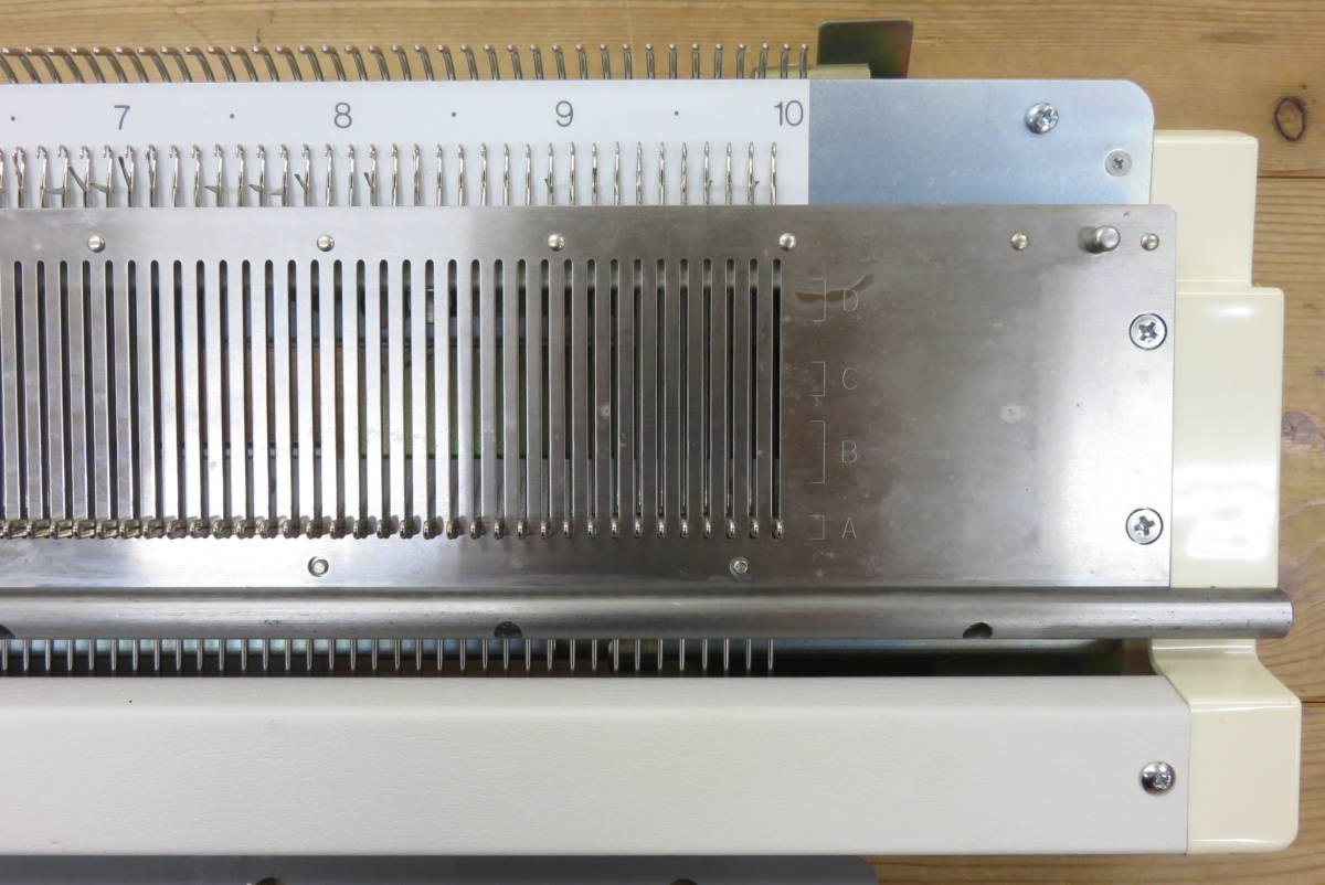 14706 ア509-385 シルバーリード シルバー 編み機 ジャガードリブ 