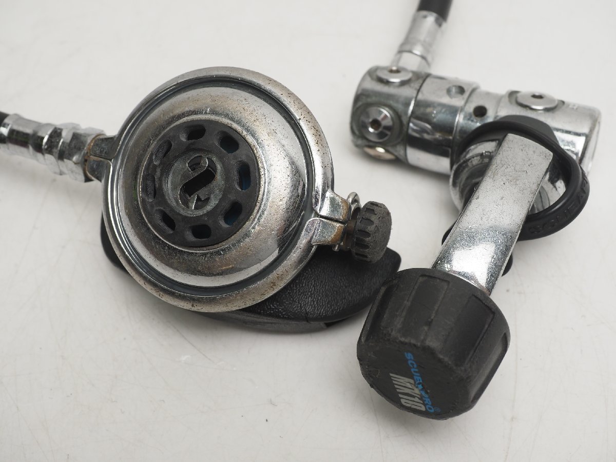 USED 1円～同梱不可 SCUBAPRO スキューバプロ MK10 レギュレター 