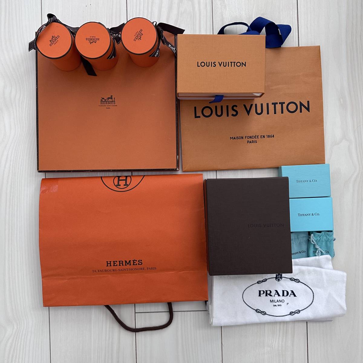 1円スタート エルメス HERMES LOUIS VUITTON ルイヴィトン 空箱 まとめ