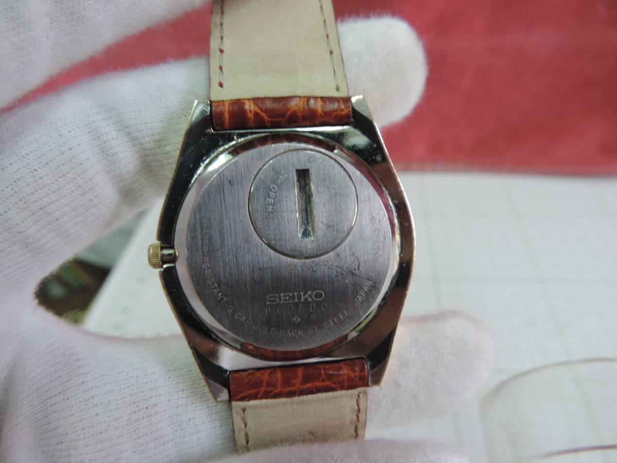 SEIKO セイコー GRAND QUARTZ アンティーク ゴールドGP メンズ腕時計