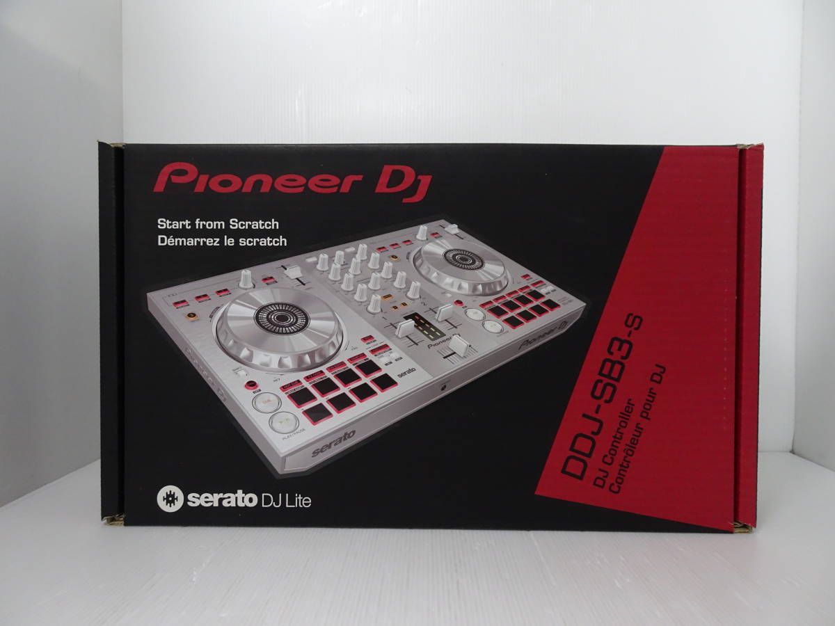 現状品 Pioneer DJ DDJ-SB3-S 2ch Serato DJ Lite DJコントローラー