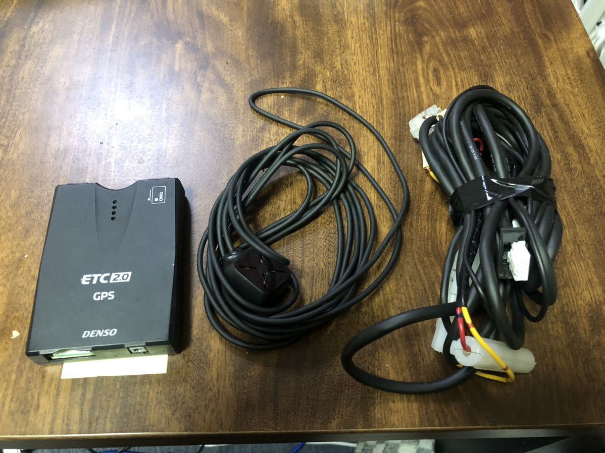 デンソー ETC2.0 DIU-A211 新車取り外し (配線・アンテナは新品