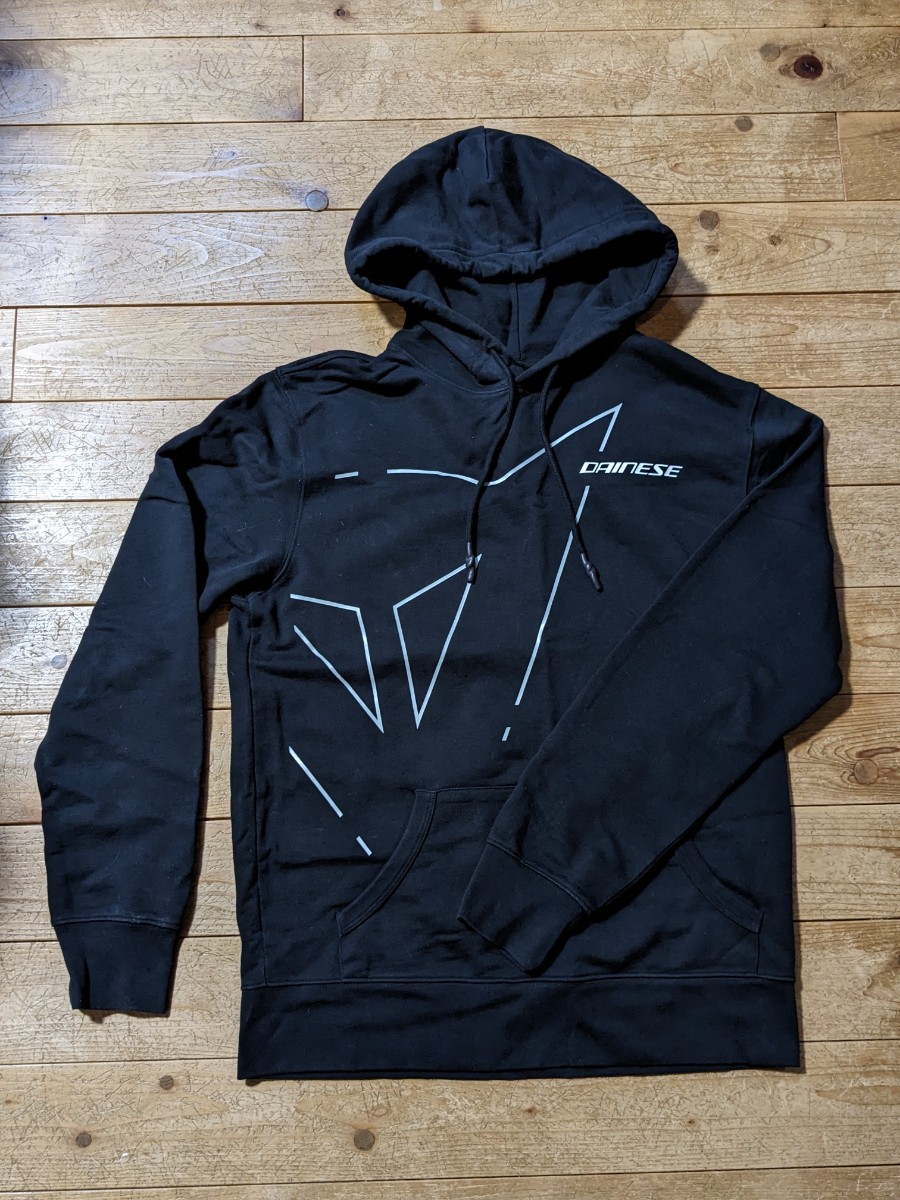 ☆DAINESE ダイネーゼ☆OUTLINE HOODIE☆バーカー ブラック XL