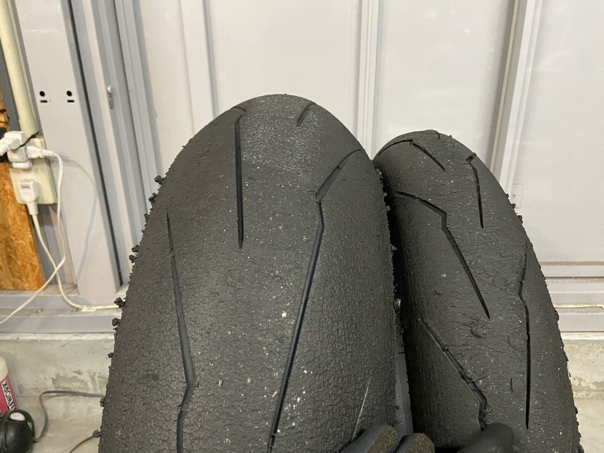 ピレリ スーパーコルサV3 SC1 120/70ZR17 200/55ZR17 サーキットのみ