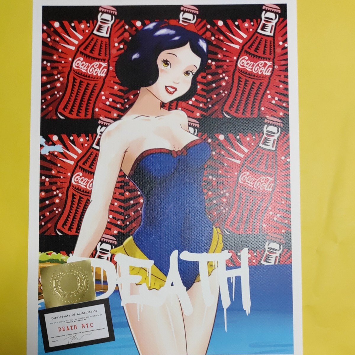 ディズマランド ポスター DEATH NYC 世界限定100枚 アートポスター