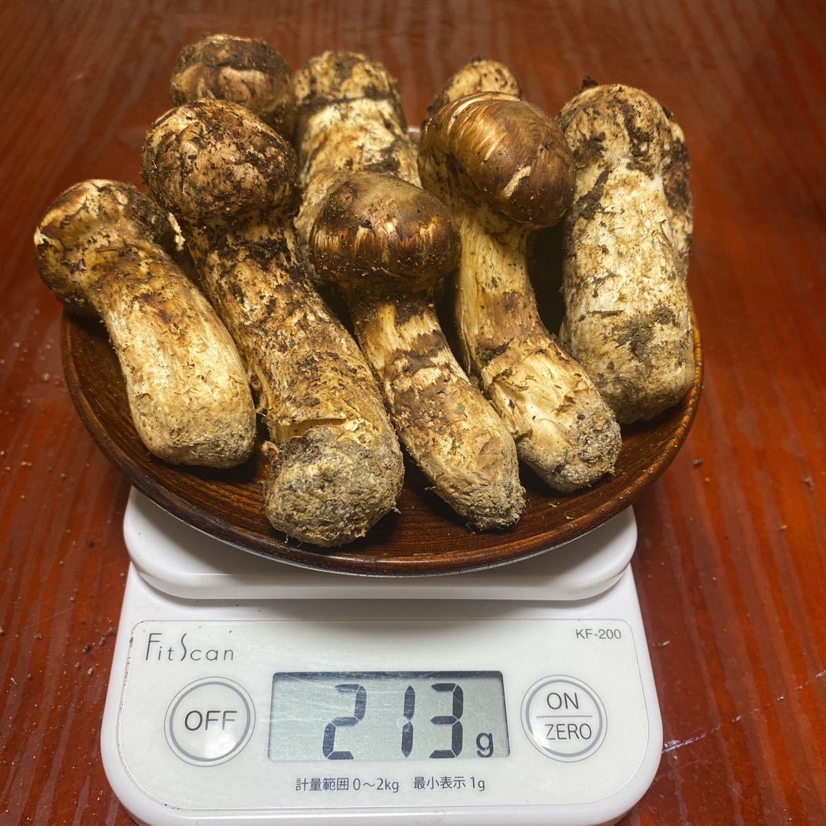 日本通販 ☆気仙沼産マツタケ【213g】国産松茸 【公式通販】