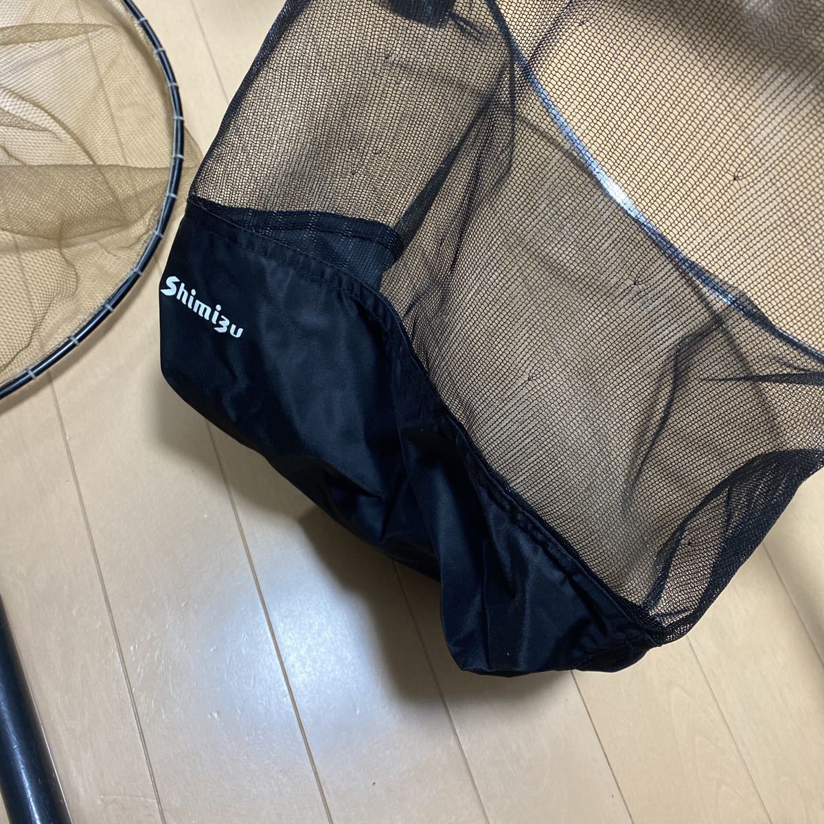 鮎タモ シミズ テクノメッシュ等 3本セット シミズ 39cm テクノ