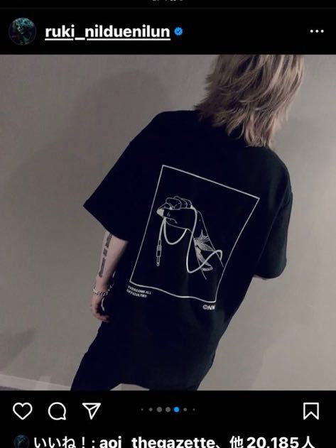 nil due nil un the GazettE ガゼット　Tシャツ　ガゼット　フリーサイズ