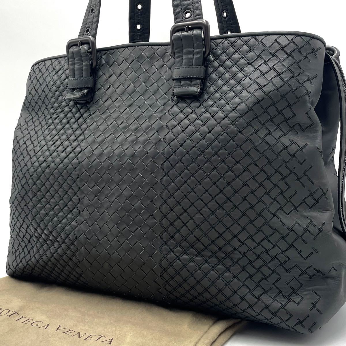 1円〜 【超美品】BOTTEGA VENETA ボッテガヴェネタ イントレチャート 