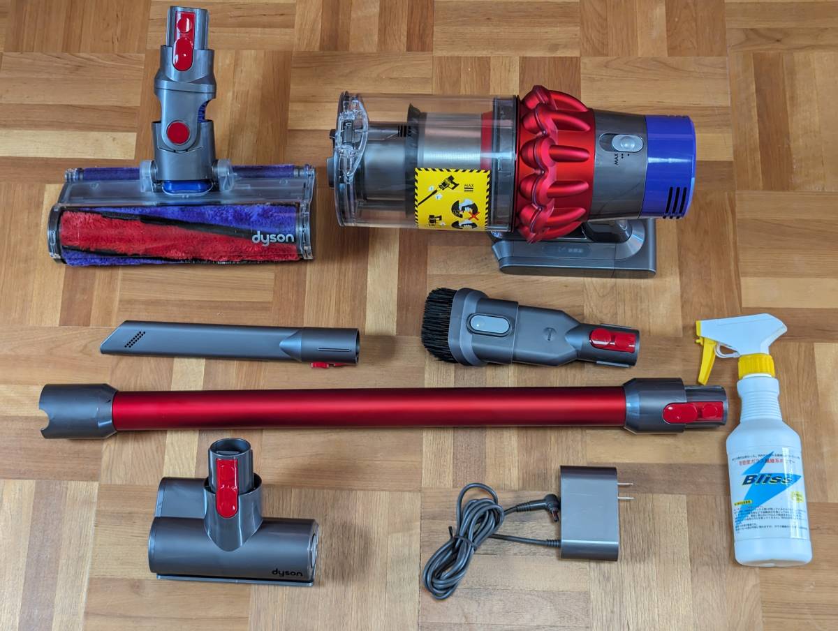 ●●●●●●●●●●④ダイソン dyson V10 SV12 付属品多数！クリーニング済・ガラスコーティング施工済！●●●●●●●●●●