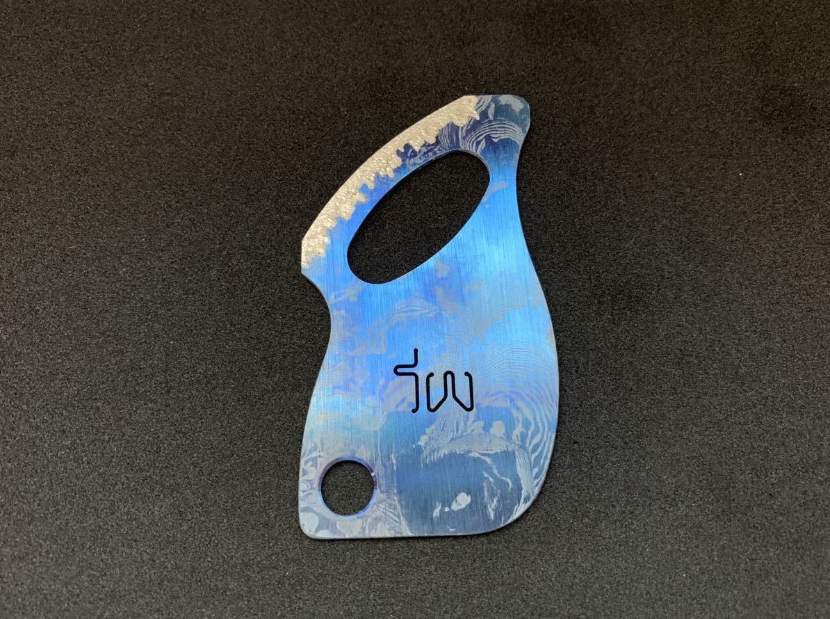 レア!!! Warren Thomas ウォーレン トーマス チタン製カードナイフ  