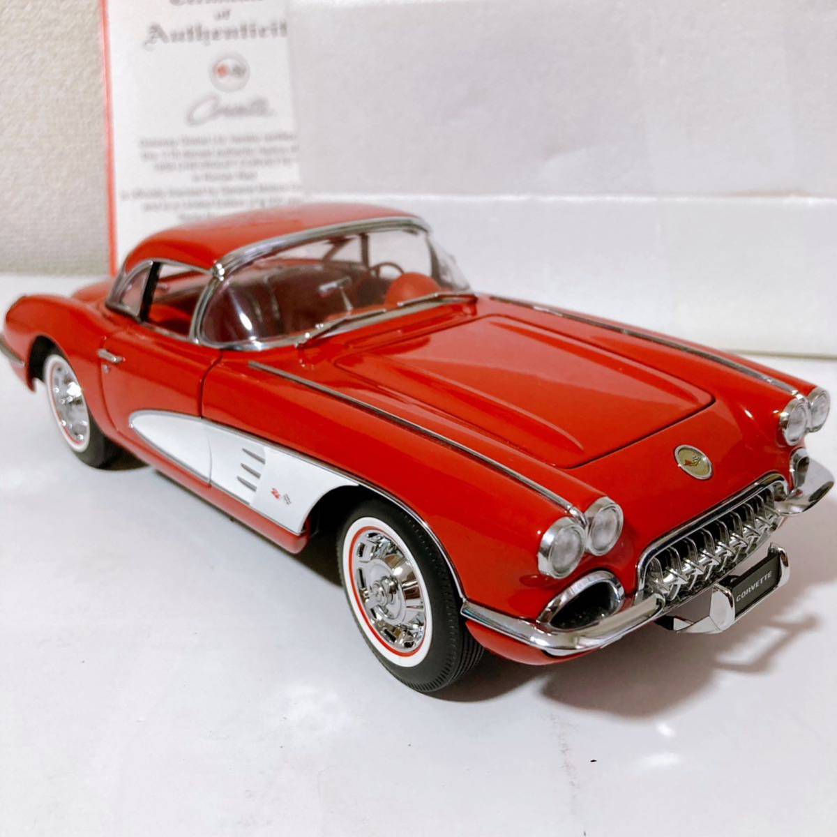 オートアート シボレー コルベット 1959 1/18 【AUTOart Corvette