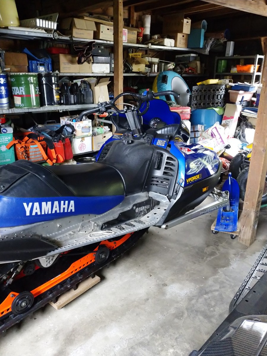 ヤマハ SXV700 SXViper セル　バック付き　カスタム多数スノーモービル　 スノーモービル スノーモービルヤマハSX－Viper700