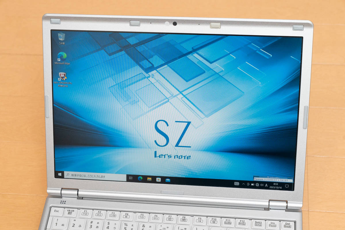 軽量PCPanasonic CF-SZ6(4GB⁄SSD446GB) □美品 Panasonic Let's note
