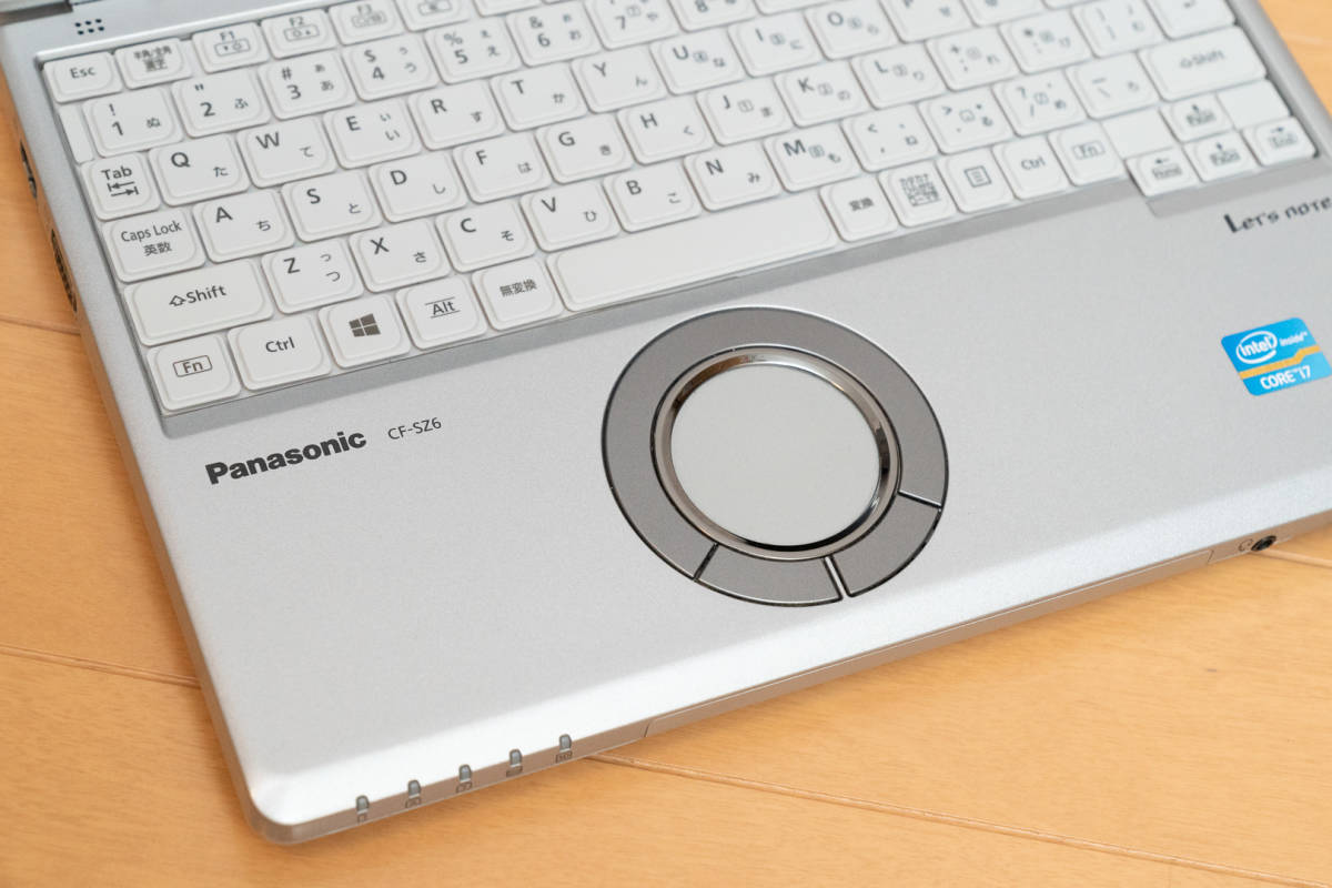 □美品 Panasonic Let's note CF-SZ6 Core i7-7600 2.80GHz メモリ16GB