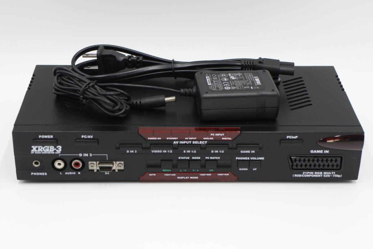 電波新聞社 DVI対応アップスキャンコンバーター XRGB-3 DP3913418