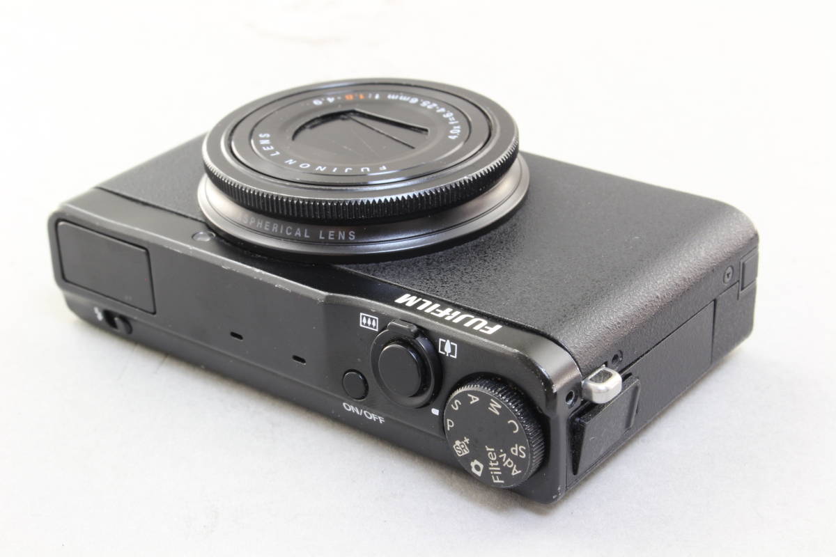 B (並品) FUJIFILM 富士フィルム XQ1 ブラック 注意書きあり 初期不良