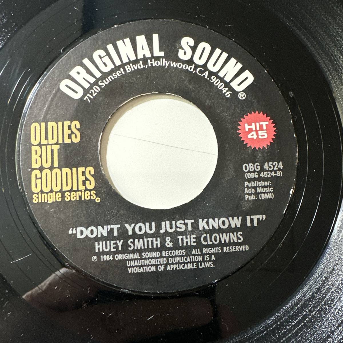 お得盤!!Huey Piano Smith - Don't You Just Know It ☆US Re 7″☆Frankie Ford-Sea Cruise☆クボタタケシ☆☆ファンキーR&B☆CM曲