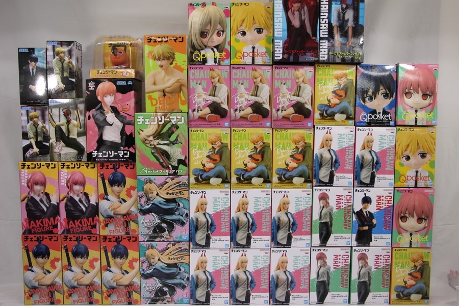 056 k0620 未開封 プライズフィギュア チェンソーマン デンジ マキマ パワー 他 44個セット