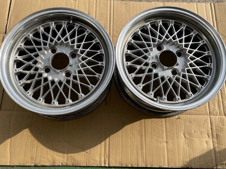 SSR メッシュ 15インチ 6.5J +20 2本 スピードスター 旧車 当時物