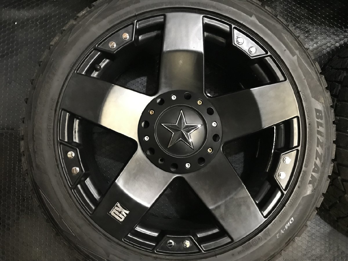 BS BLIZZAK DM-V2 285/45R22 スタッドレス KMC XD775 ロックスター 22