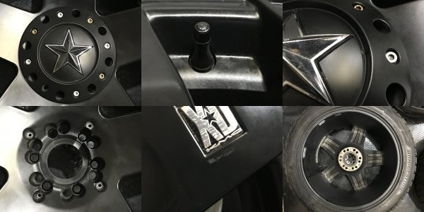 【BS BLIZZAK DM-V2 285/45R22】スタッドレス【KMC XD775 ロックスター 22インチ 9.5J6HPCD135/139.7+12】エスカレード等　(VTP837MY) クレジットカード QRコード決済可能 BS BLIZZAK DM-V2 285/45R22 スタッドレス KMC XD775 ロックスター 22