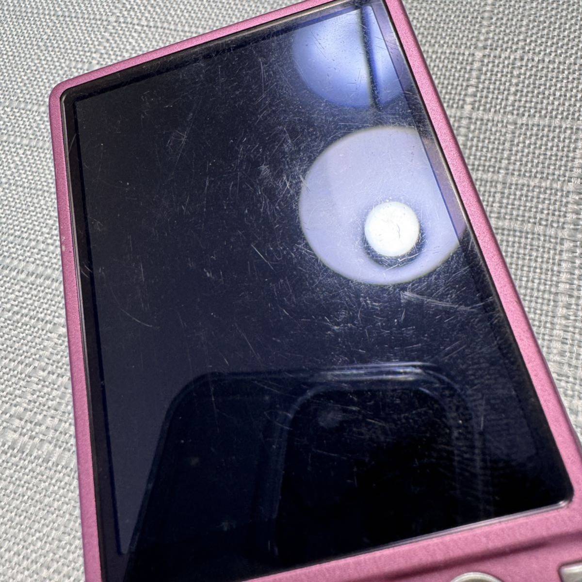 OLYMPUS オリンパス コンパクトデジタルカメラ μ-7050 ピンク 動作未確認 本体 バッテリーのみ