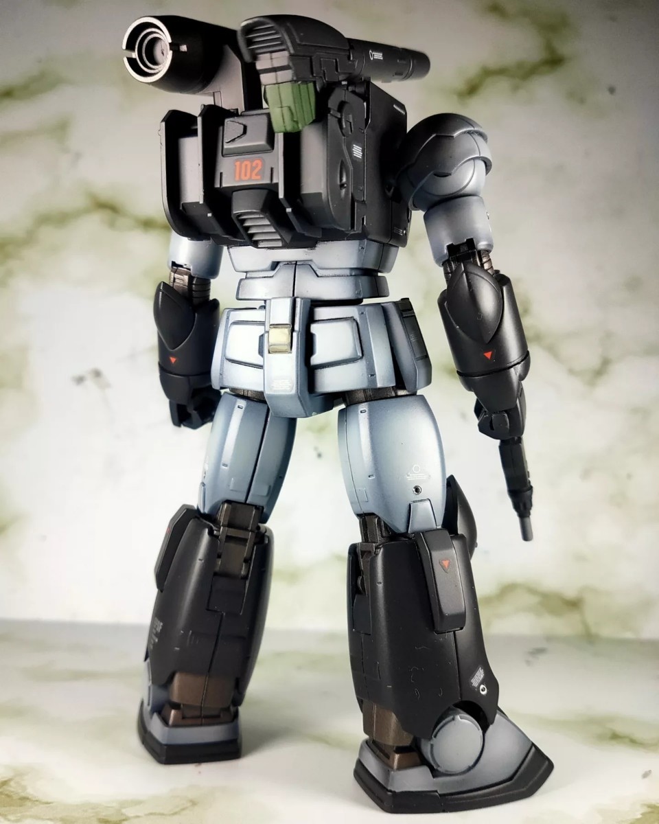 ガンキャノン 最初期型 ホワイトディンゴ隊所属機 塗装済 完成品 HGUC  