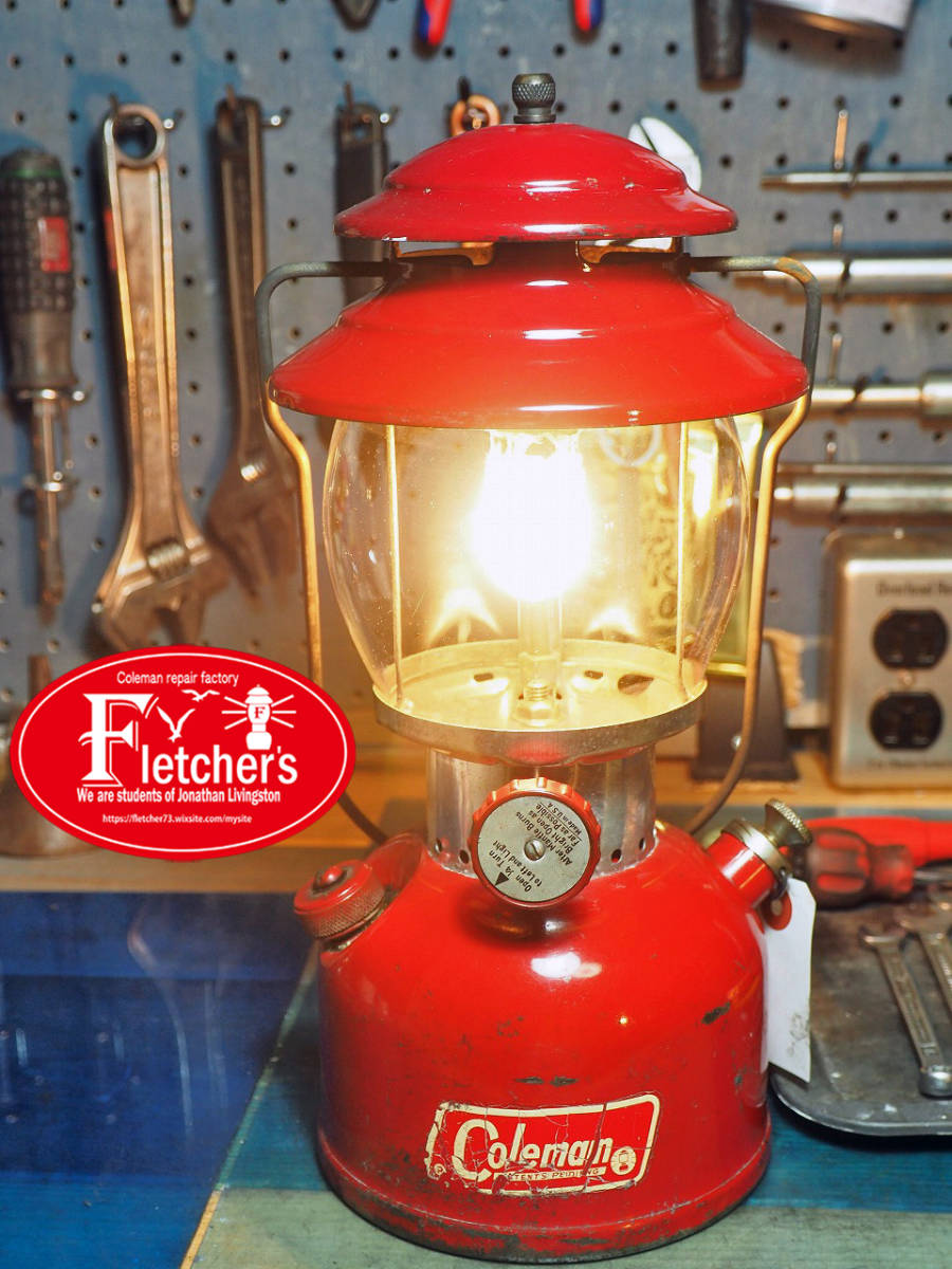 整備済み 燃焼絶好調！1966年8月製造 コールマン200Aランタン(通称