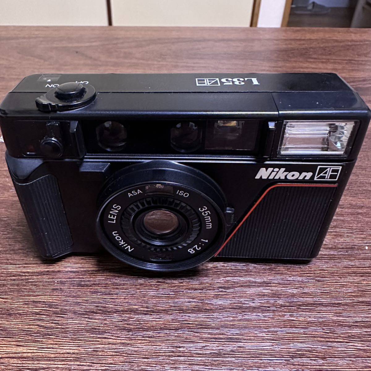 Nikon ニコン L35 AF ピカイチ コンパクトカメラ フィルムカメラ フィルムカメラ Nikon L35AF ピカイチ をハードオフで買って写真を撮り