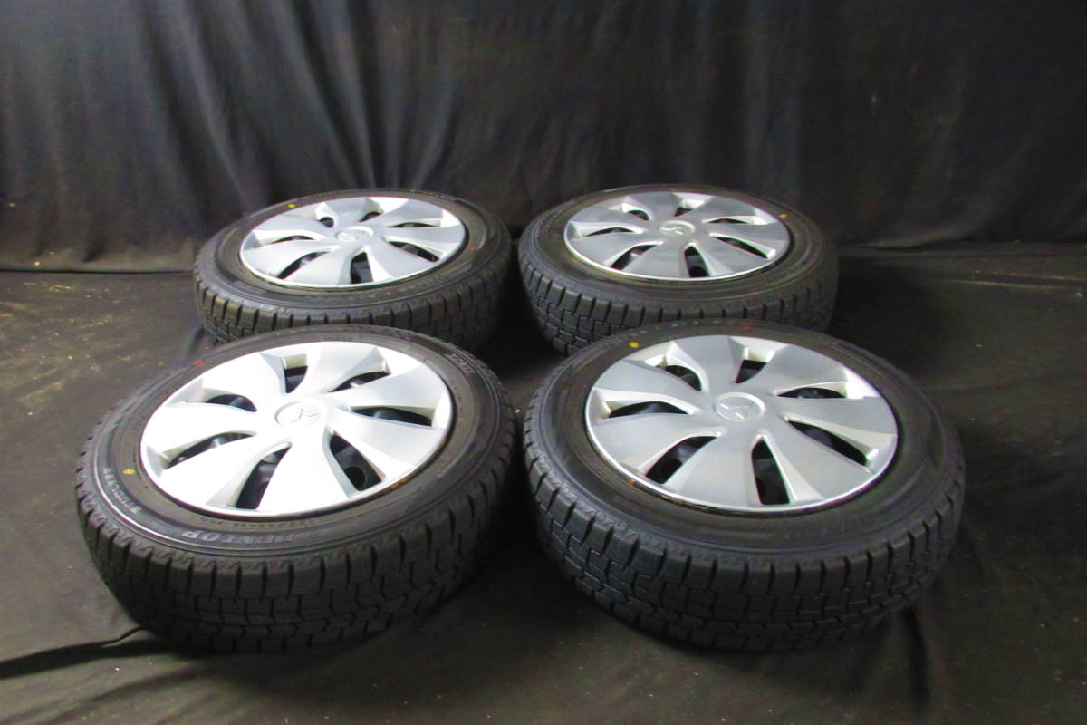 DUNLOP WINTER MAXX WM02 スタッドレス 155/65R14 三菱純正 eKカスタム eKクロス eKワゴン eKスペース トッポ等 条件付き送料無料!!