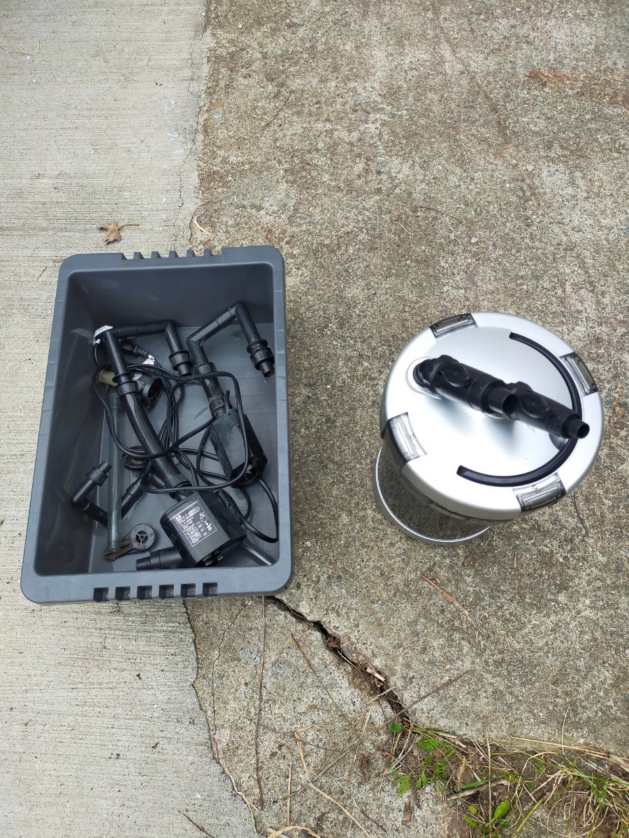 中古　GEX 外部フィルター6090　セット　オマケ付き　外部式フィルター