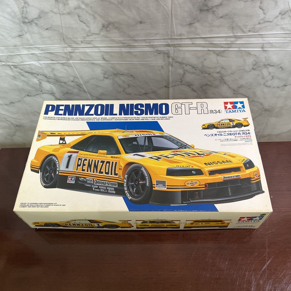 希少 1/24 タミヤ ペンズオイル・ニスモGT-R (R34)☆TAMIYA 24216 